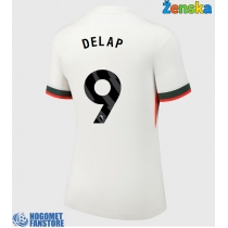 Chelsea Liam Delap #9 Gostujuci Dres za Ženska 2025-26 Kratak Rukav